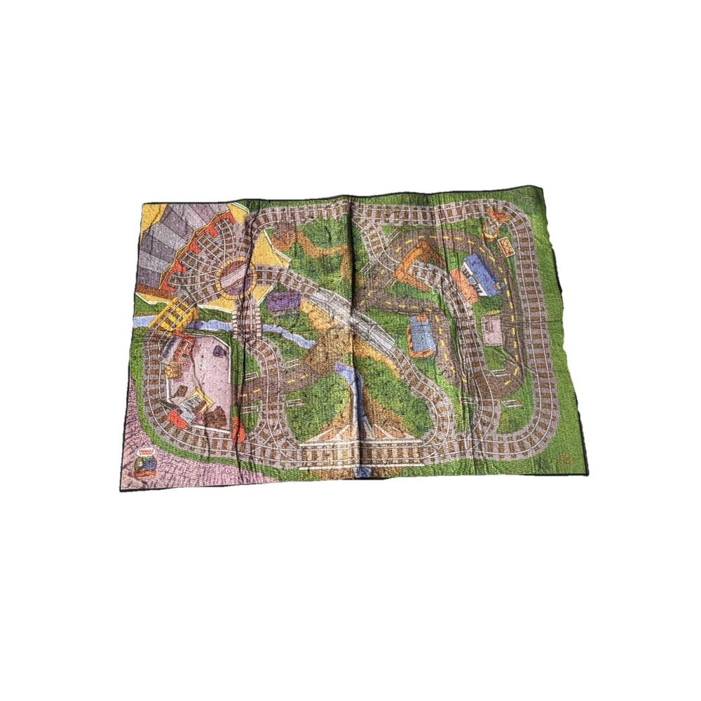 Thomas the Train Mega Play mat railroad train tracks design 38" x 26” Rug